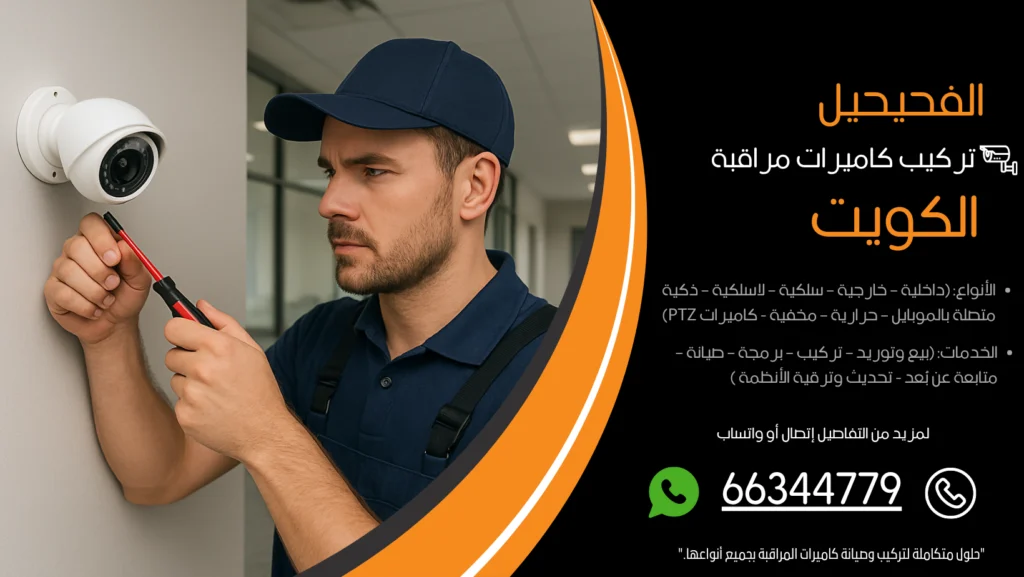 تركيب كاميرات مراقبة الفحيحيل