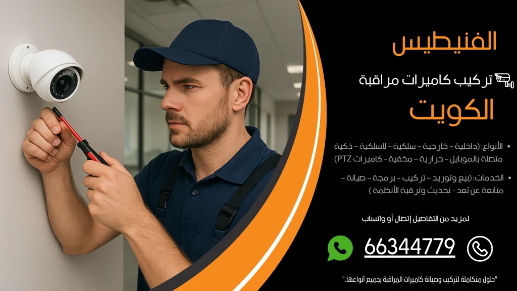 تركيب كاميرات مراقبة الفنيطيس