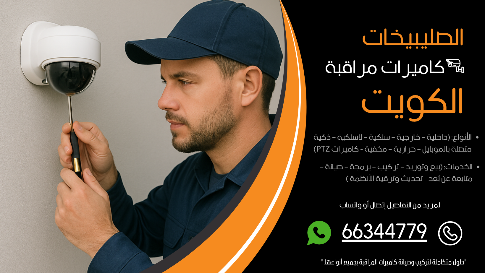 شركة كاميرات مراقبة الصليبيخات